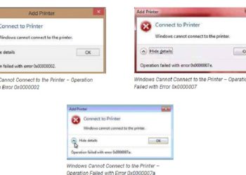 Lỗi windows cannot connect to the printer là gì và giải pháp