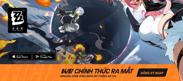 Mở trình duyệt web trên điện thoại và truy cập vào trang chính của Zenless Zone Zero