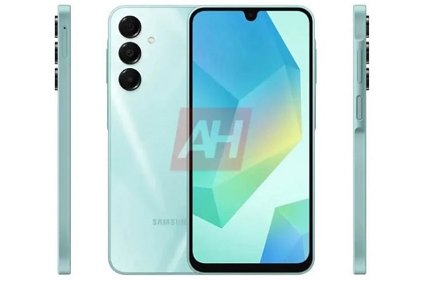 A front and back side of a cell phone

Description automatically generated