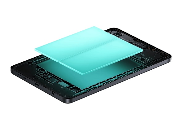 A black and blue rectangular object with a blue surface
Description automatically generated with medium confidence