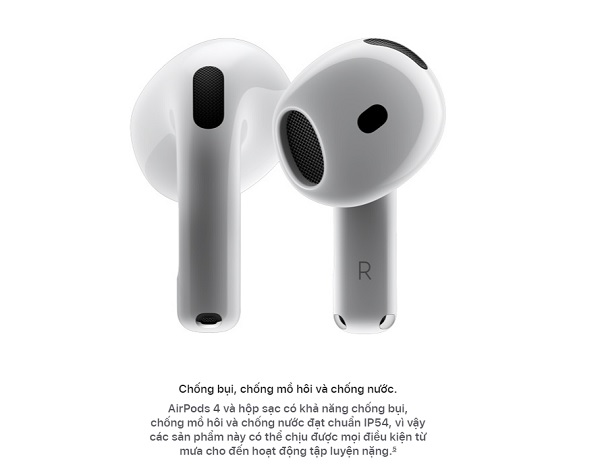 A pair of white earbuds
Description automatically generated