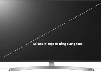 Kích thước tivi 55 inch, 65 inch…như thế nào?