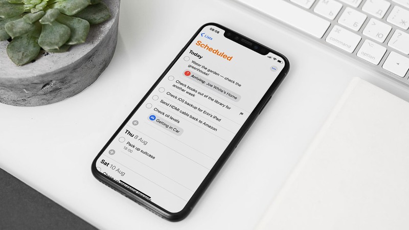 Lời nhắc trên iPhone