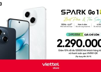 Hotsale mở bán – TECNO SPARK Go 1 giá chỉ còn 2.290.000đ