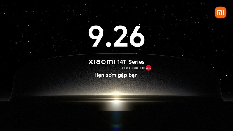 Ngày ra mắt dòng Xiaomi 14T đã được ấn định vào ngày 27/9 tại thị trường Việt Nam