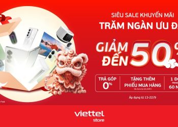 Siêu sale khuyến mãi, trăm ngàn ưu đãi giảm đến 50%
