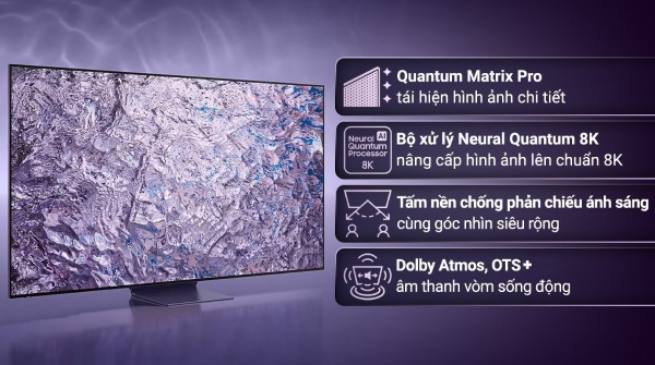 Tivi Samsung NEO QLED 8K 65 inch QA65QN800CKXXV