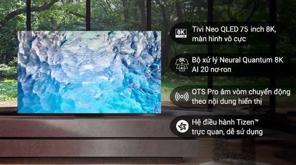 Tivi Samsung NEO QLED 8K 75 inch QA75QN800CKXXV