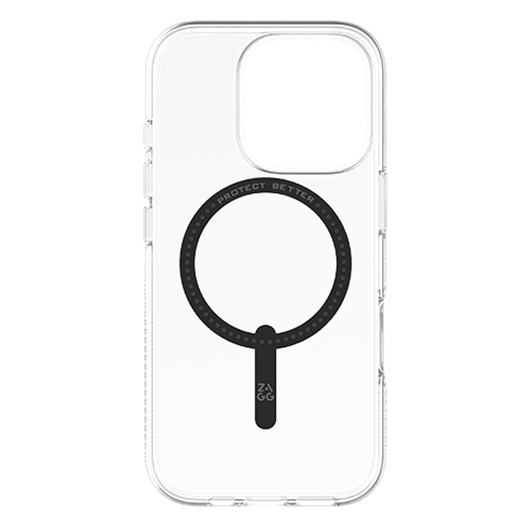 Ốp lưng Zagg Crystal Palace Snap Clear iPhone 16 Pro