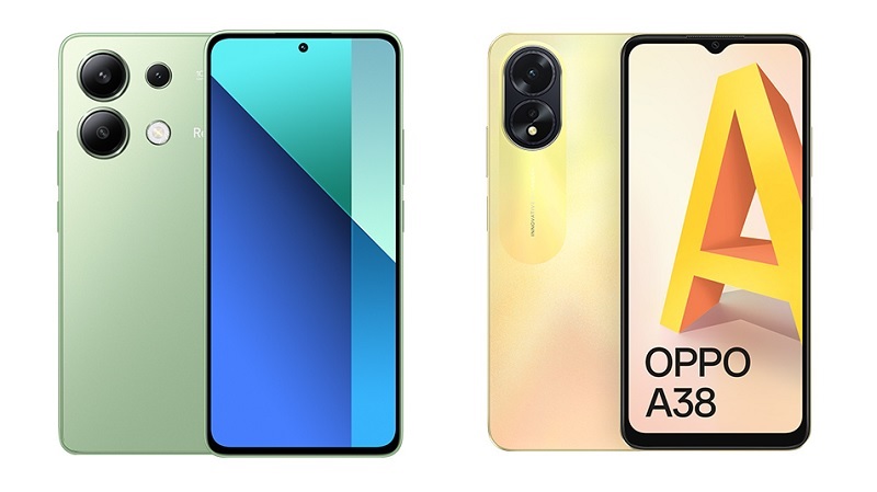So sánh Xiaomi Redmi Note 13 và OPPO A38: Cùng tầm giá thì lựa chọn nào tốt hơn?