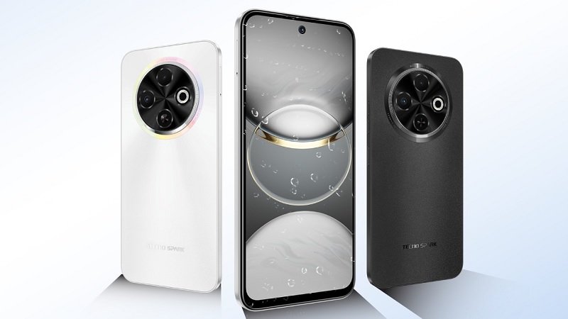TECNO Spark 30C có gì mới: Cảm biến Sony IMX 582, công nghệ chạm tay màn hình ướt đa chất lỏng, kháng bụi chuẩn IP54
