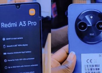 Rò rỉ thông tin Xiaomi Redmi A3 Pro trên Kenya: Màn hình lớn, chip mạnh mẽ, camera AI, giá chỉ 2.69 triệu đồng
