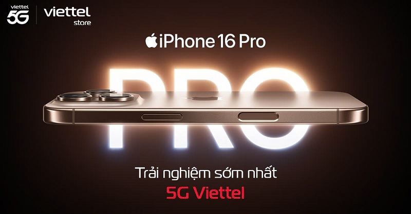 Mở bán iPhone 16 Series – Trải nghiệm 5G Viettel sớm nhất – Tất cả chỉ có tại Viettel Store!