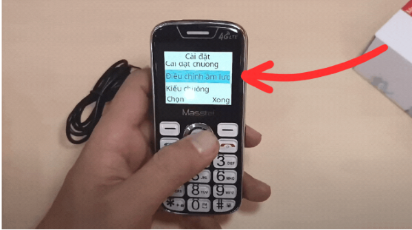 Điều chỉnh âm lượng.