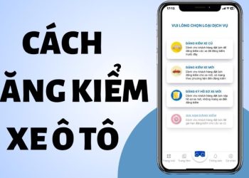 cách đặt lịch đăng kiểm ô tô online