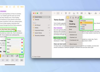 Cách sử dụng Ghi chú trên iOS 18