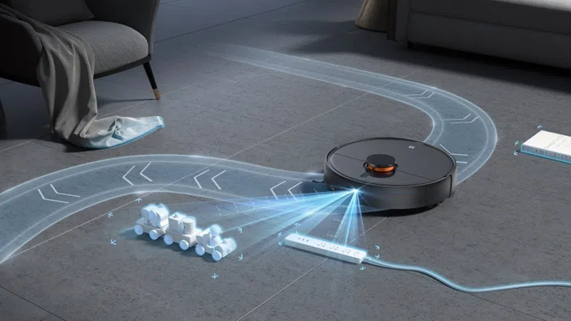 cách tháo robot hút bụi Xiaomi