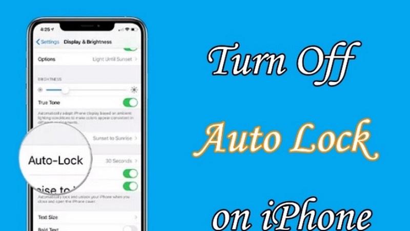 Hướng dẫn cài đặt thời gian tắt màn hình iPhone đơn giản