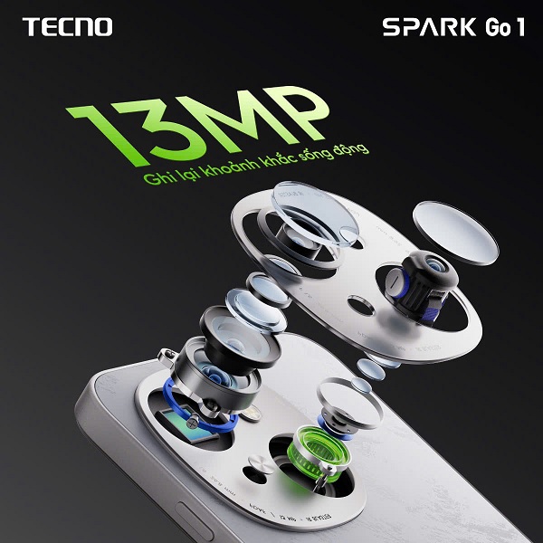 A white cell phone with two cameras
Description automatically generated