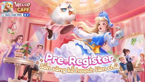Hello Café VNG là một trò chơi mô phỏng kinh doanh quán cà phê