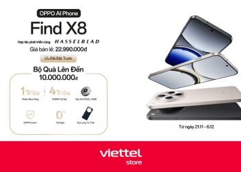 Đặt trước OPPO Find X8, nhận ngay ưu đãi lên đến 10 triệu đồng tại Viettel Store