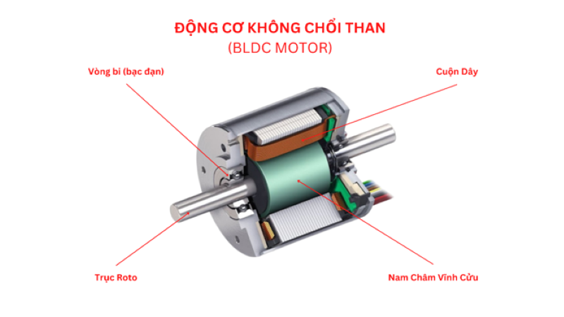 động cơ không chổi than