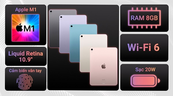 iPad Air (Gen 5) WIFI 5G 64GB