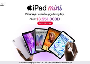 Đặt trước ngay iPad mini Gen 7 nhận ưu đãi đến 1.600.000 đồng