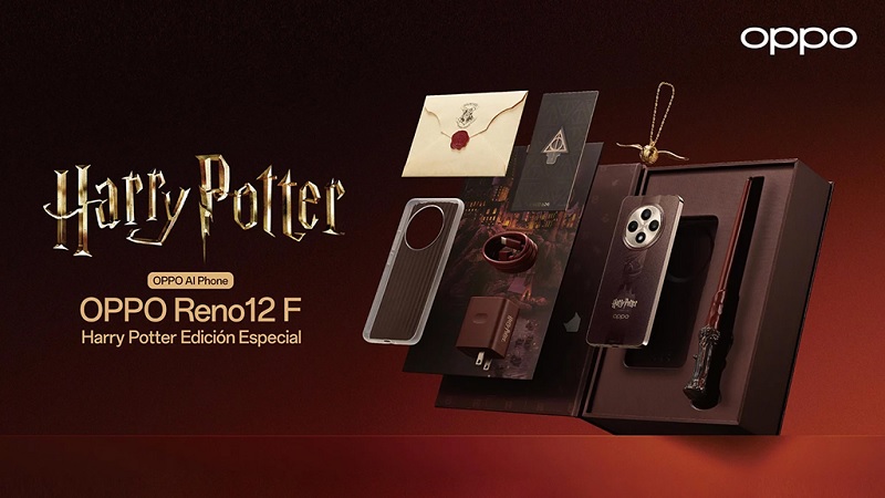 Phiên bản OPPO Reno12 F Harry Potter Edition ra mắt ấn tượng dành riêng cho các fan nhà phù thủy