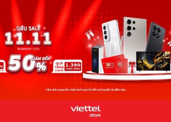Siêu sale 11/11 – Giảm đến 50%, cơ hội trúng quà trị giá đến 1.390.000đ