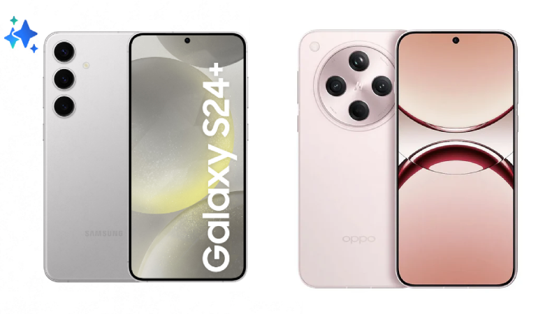 So sánh OPPO Find X8 với Galaxy S24 Plus
