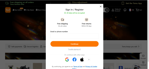 Nhập thông tin cá nhân của bạn.