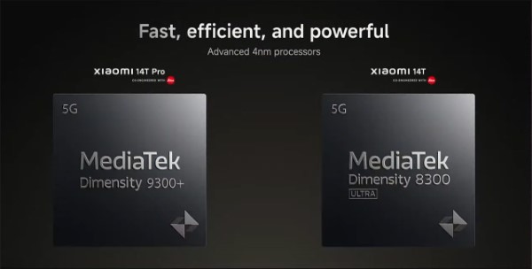 Bộ đôi được trang bị các vi xử lý tiên tiến của MediaTek