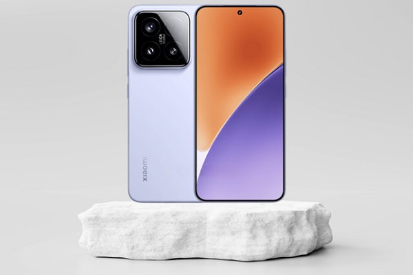 A two phones on a rock

Description automatically generated