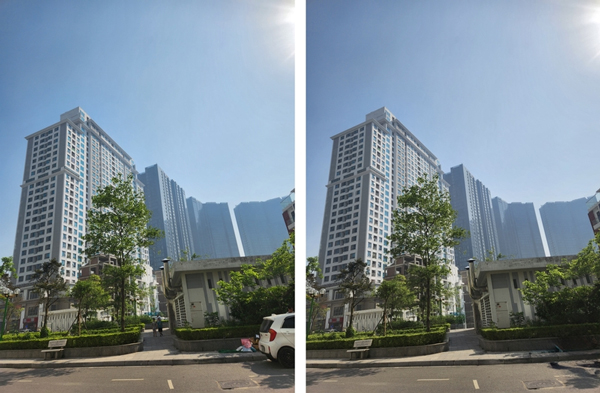 Xoá vật thể ở bức ảnh ngoài trời