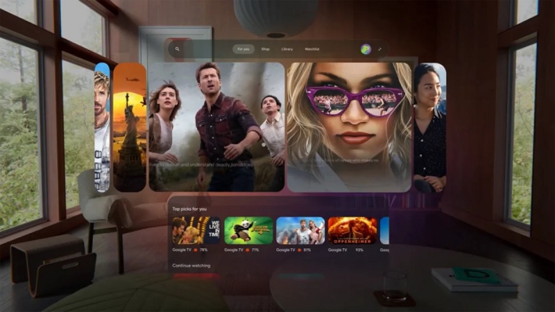 Giao diện của Google Android XR được hé lộ với thiết kế đặc biệt