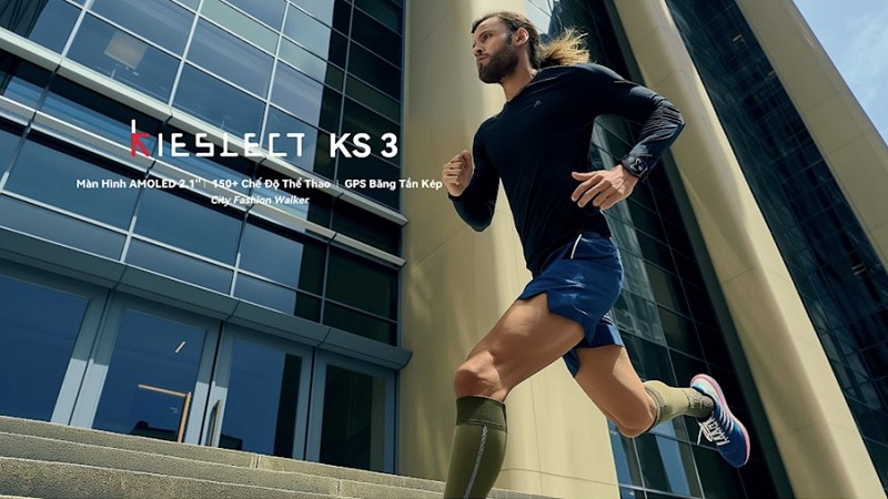 Kieslect KS3: Smartwatch thế hệ mới, tinh tế, kinh tế chỉ từ 1.700.000đ