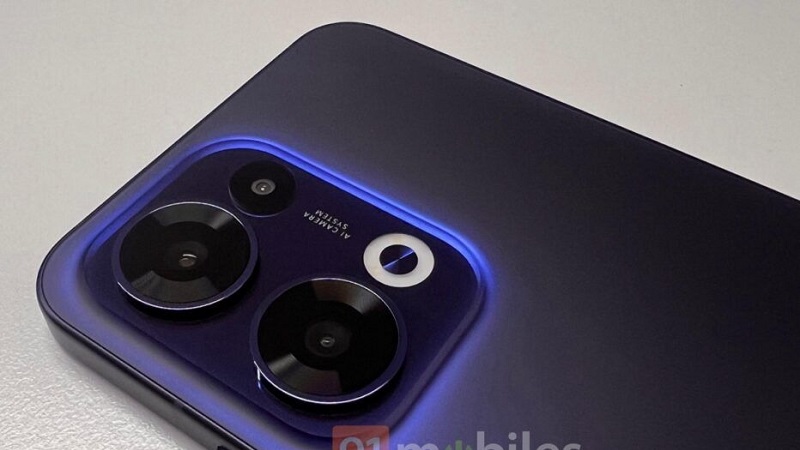 Lộ phiên bản màu mới của OPPO Reno13 với viền camera phát quang ấn tượng