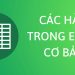 Các hàm Excel giúp thực hiện các phép tính phức tạp