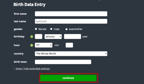 Điền đầy đủ các thông tin yêu cầu
