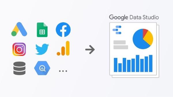Google Data Studio (GDS) là công cụ giúp trực quan hóa và tạo báo cáo dữ liệu