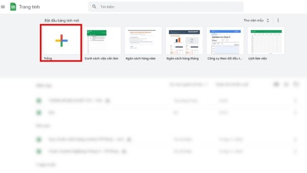 Bạn chọn biểu tượng dấu cộng