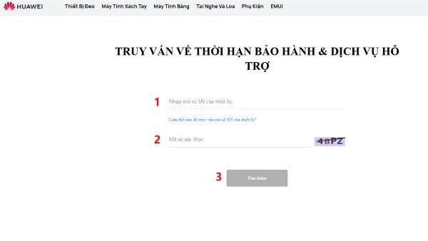 Truy cập vào website chính thức của hãng để kiểm tra