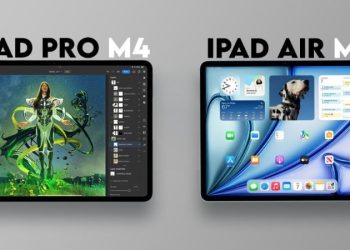 so sánh ipad pro m4 và ipad air m2