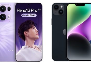 So sánh OPPO Reno13 Pro và iPhone 14