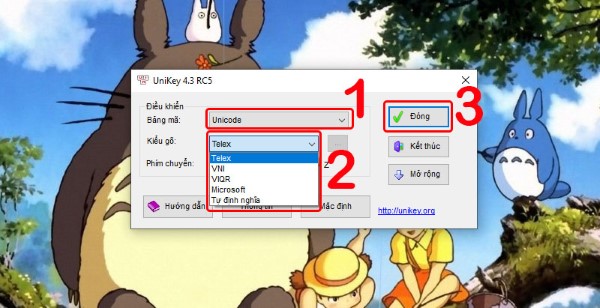 Bạn hãy khởi động phần mềm và thực hiện các bước cấu hình cơ bản