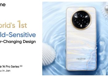 Thiết kế realme 14 Pro series ấn tượng với khả năng đổi màu theo nhiệt độ môi trường