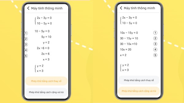  Ứng dụng cung cấp hướng dẫn chi tiết từng bước giải