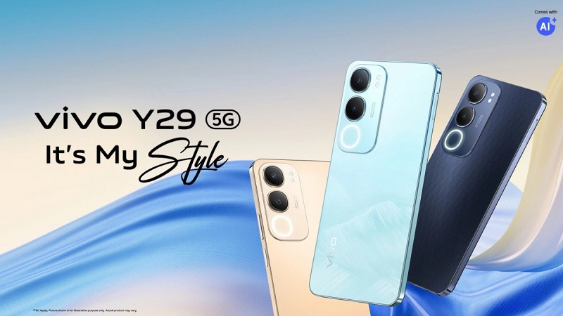 vivo Y29 5G ra mắt với nhiều điểm nhấn nổi bật: Màn hình 120Hz, camera kép 50MP, pin 5.500mAh, sạc nhanh 44W