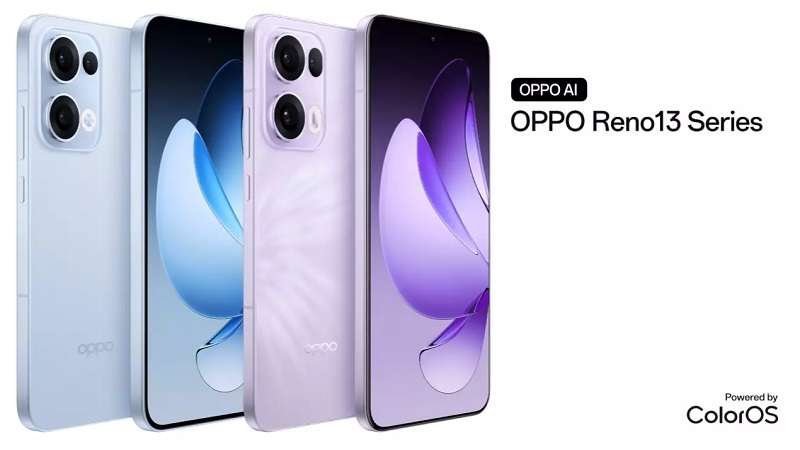 Ai trên oppo reno13 series